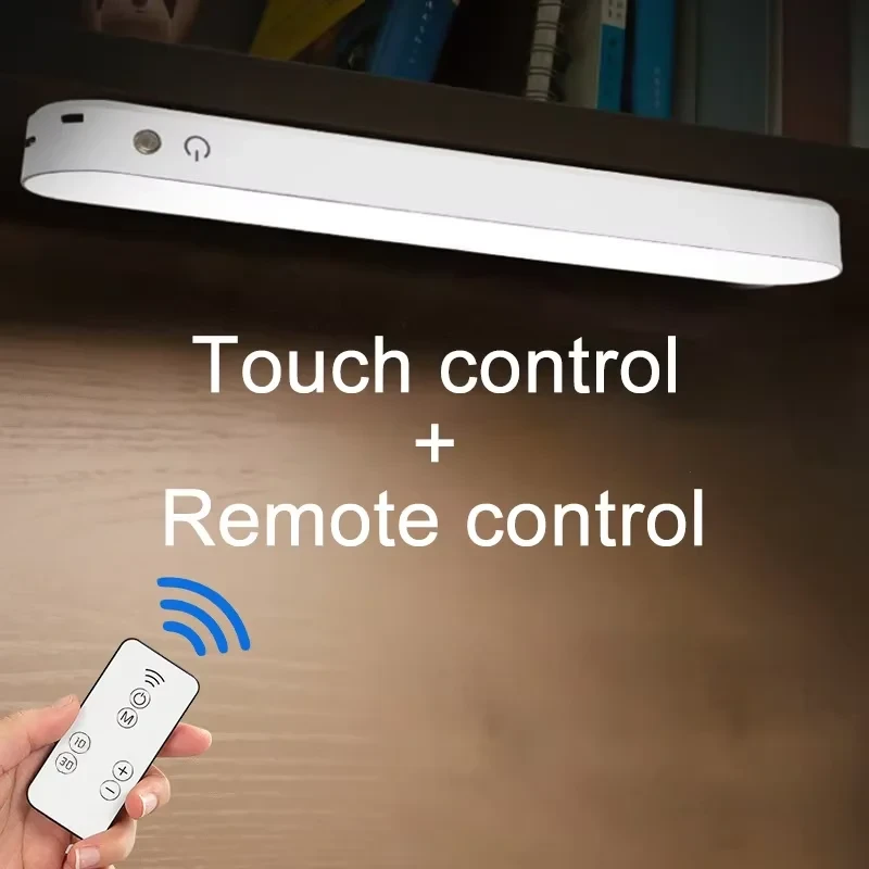 LED Night Light Table Lamp USB Rechargeable Magnetic Dimming Table Lamp Computer Reading Table Lamp Bedroom Study Office